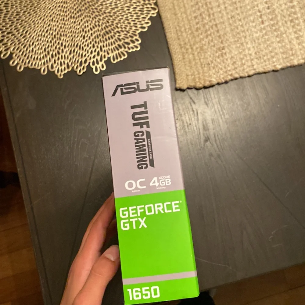 Gpu | GeForce 1650 super 4gb